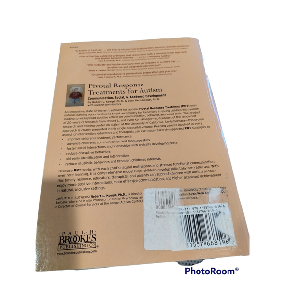 Pivotal Response Treatment for Autism : Communication, Social, and Academic - Picture 2 of 2